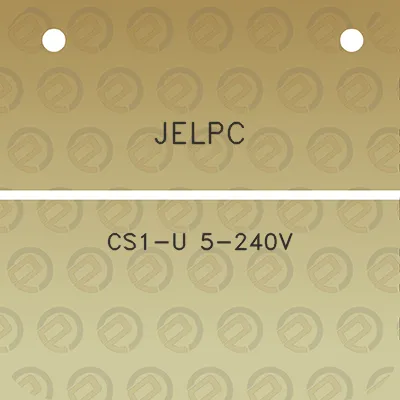 jelpc-cs1-u-5-240v