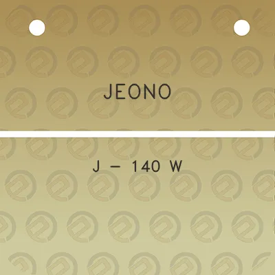 jeono-j-140-w