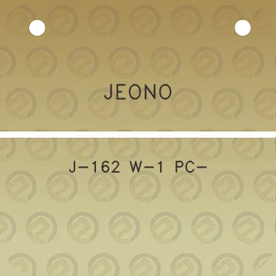 jeono-j-162-w-1-pc