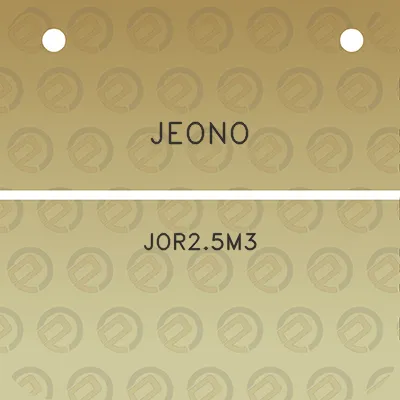 jeono-jor25m3