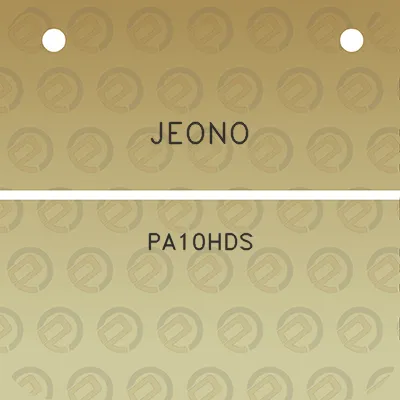 jeono-pa10hds