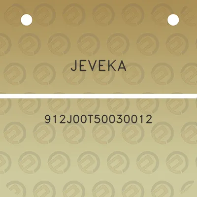 jeveka-912j00t50030012