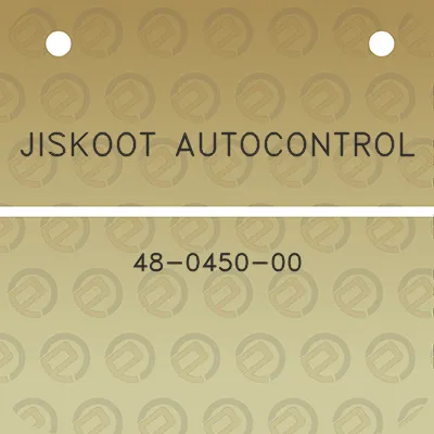 jiskoot-autocontrol-48-0450-00