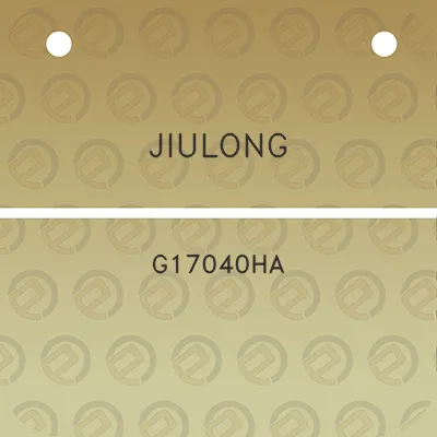 jiulong-g17040ha