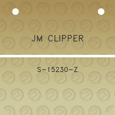 jm-clipper-s-15230-z