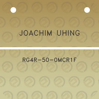 joachim-uhing-rg4r-50-0mcr1f