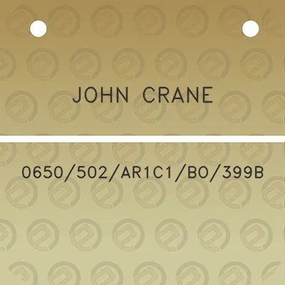 john-crane-0650502ar1c1bo399b