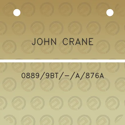 john-crane-08899bt-a876a