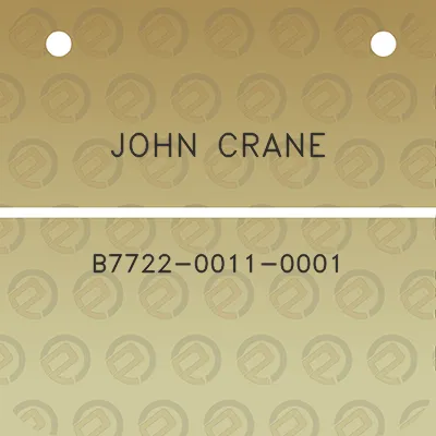 john-crane-b7722-0011-0001