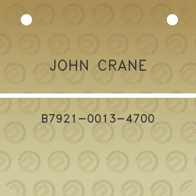 john-crane-b7921-0013-4700