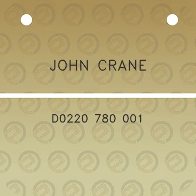 john-crane-d0220-780-001