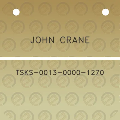 john-crane-tsks-0013-0000-1270