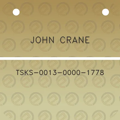 john-crane-tsks-0013-0000-1778