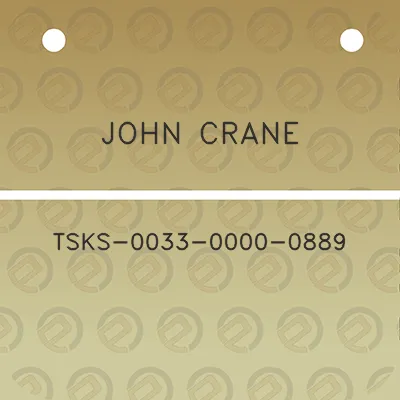 john-crane-tsks-0033-0000-0889