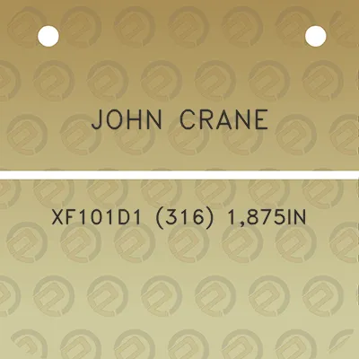 john-crane-xf101d1-316-1875in