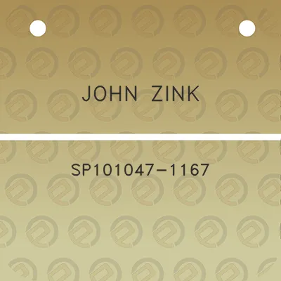 john-zink-sp101047-1167