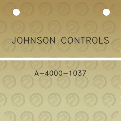 johnson-controls-a-4000-1037