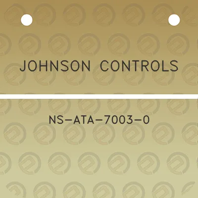 johnson-controls-ns-ata-7003-0