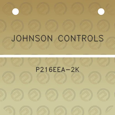 johnson-controls-p216eea-2k