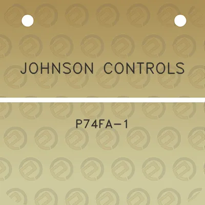 johnson-controls-p74fa-1