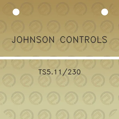 johnson-controls-ts511230