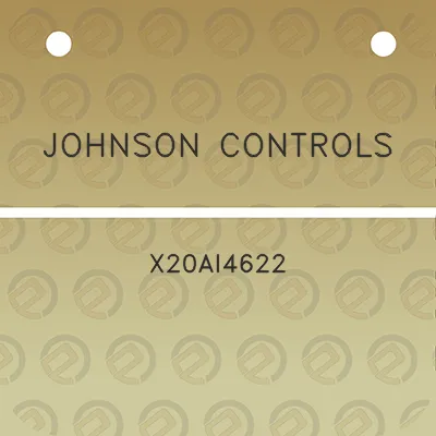 johnson-controls-x20ai4622