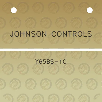 johnson-controls-y65bs-1c