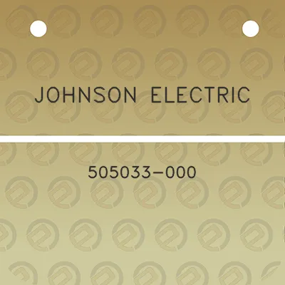 johnson-electric-505033-000