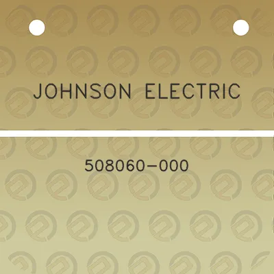 johnson-electric-508060-000