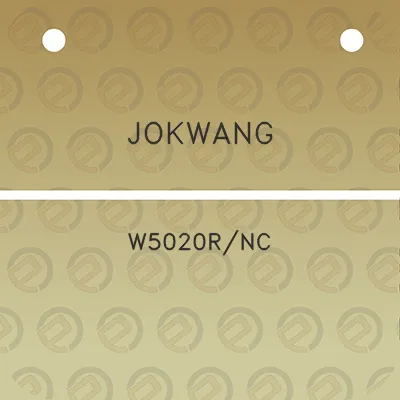 jokwang-w5020rnc