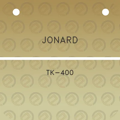 jonard-tk-400