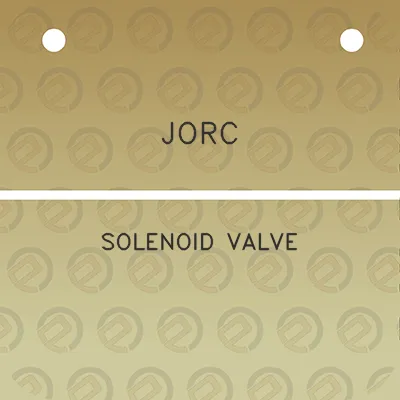 jorc-solenoid-valve