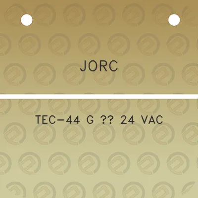 jorc-tec-44-g-12-24-vac