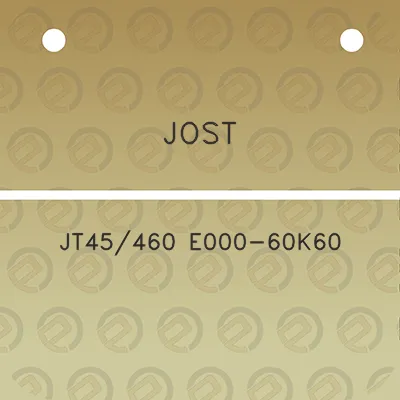 jost-jt45460-e000-60k60