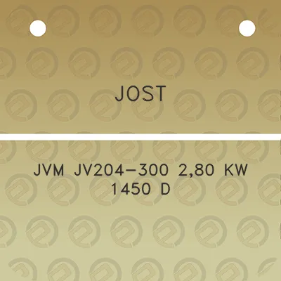 jost-jvm-jv204-300-280-kw-1450-d