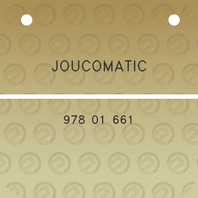 joucomatic-978-01-661