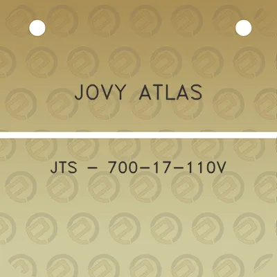 jovy-atlas-jts-700-17-110v