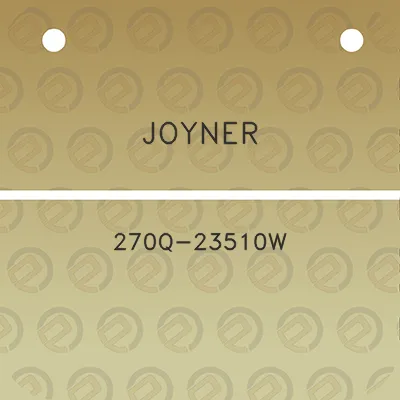 joyner-270q-23510w