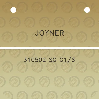 joyner-310502-sg-g18