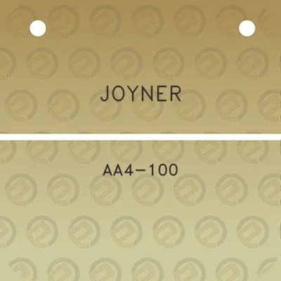 joyner-aa4-100