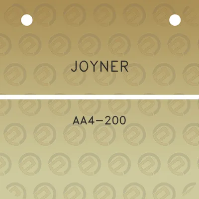 joyner-aa4-200