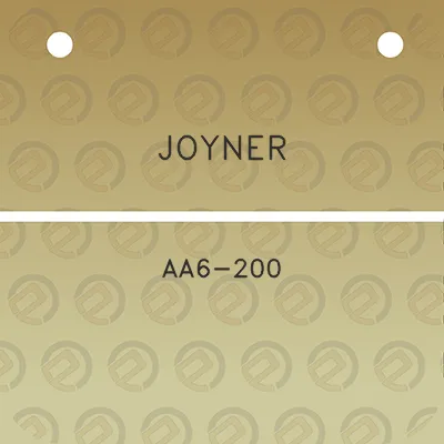 joyner-aa6-200