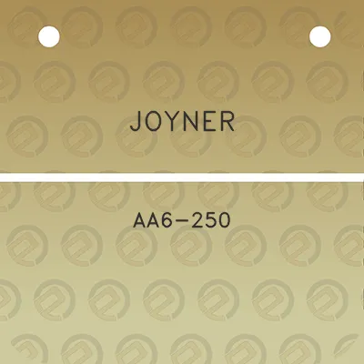 joyner-aa6-250