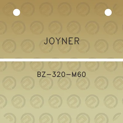 joyner-bz-320-m60