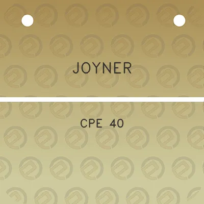 joyner-cpe-40