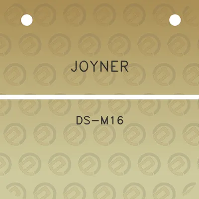 joyner-ds-m16