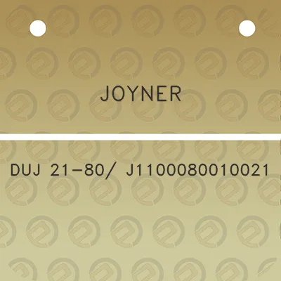 joyner-duj-21-80-j1100080010021