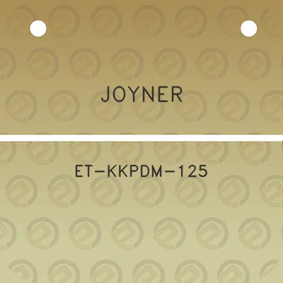 joyner-et-kkpdm-125