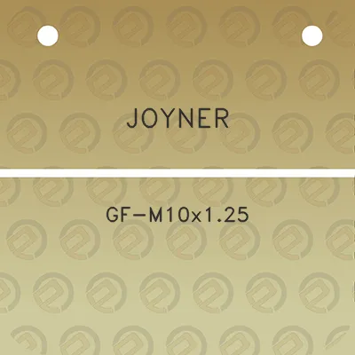 joyner-gf-m10x125