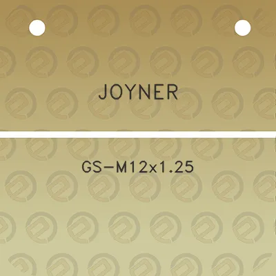 joyner-gs-m12x125